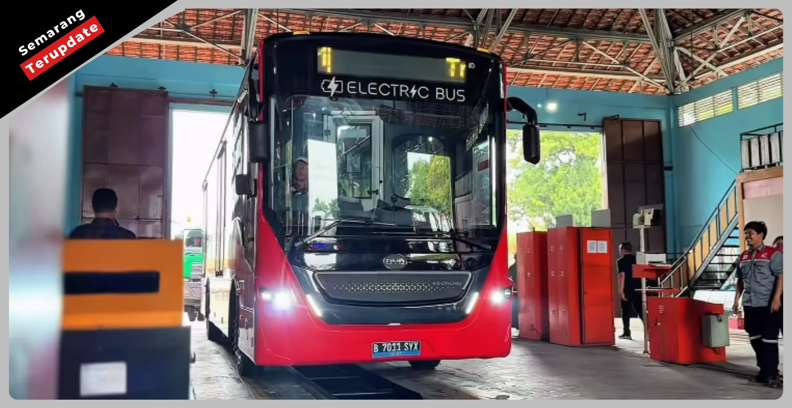 bus listrik trans semarang